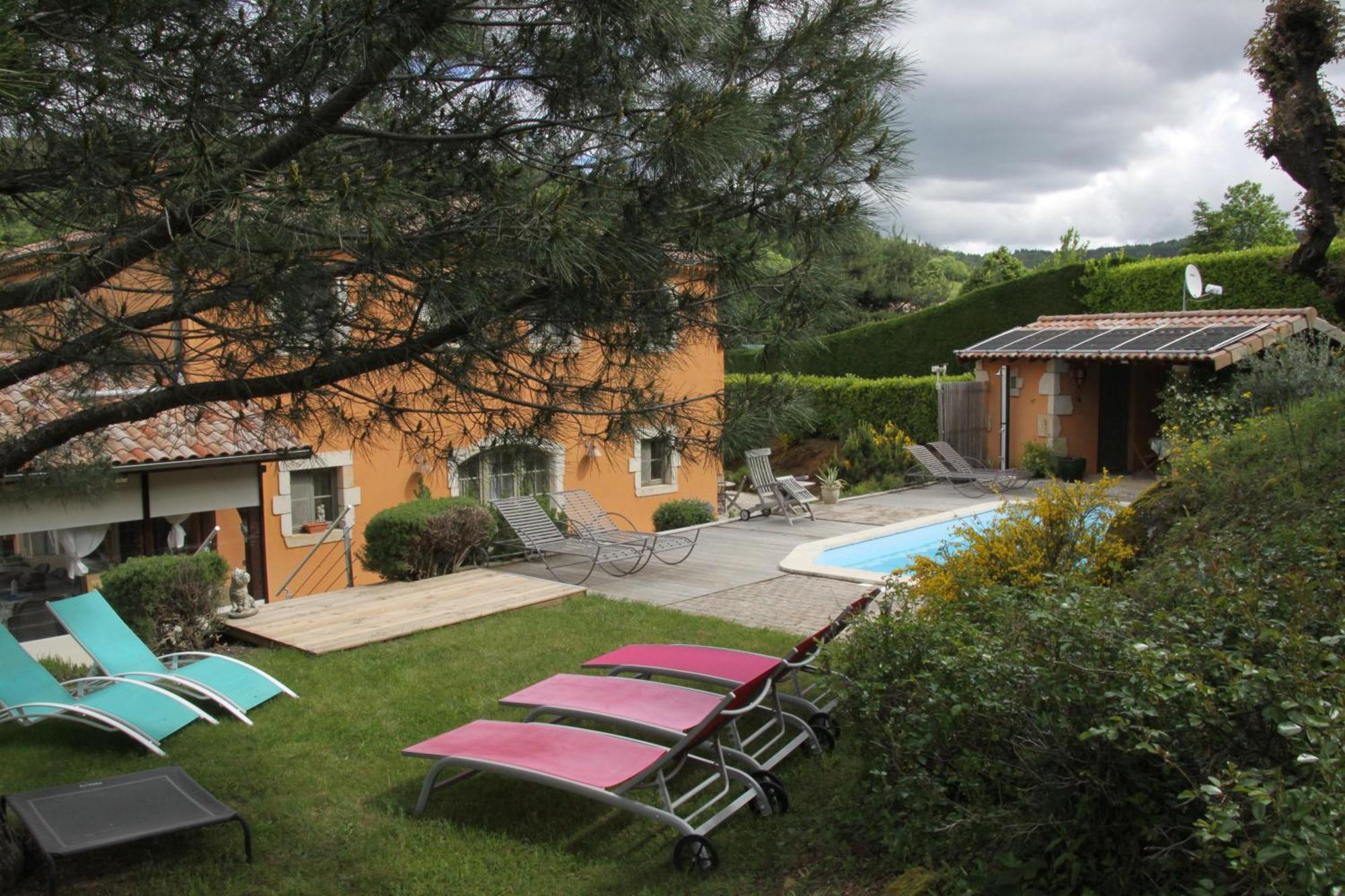La Bastide De Fontaille Bed and Breakfast Saint-Félicien Exteriör bild
