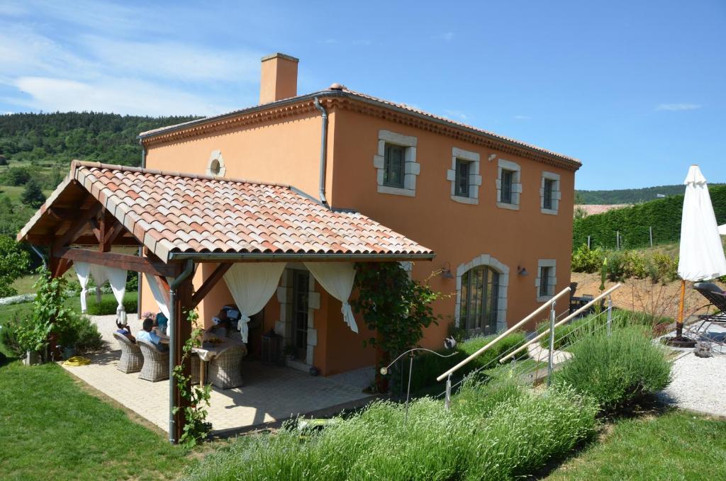 La Bastide De Fontaille Bed and Breakfast Saint-Félicien Exteriör bild
