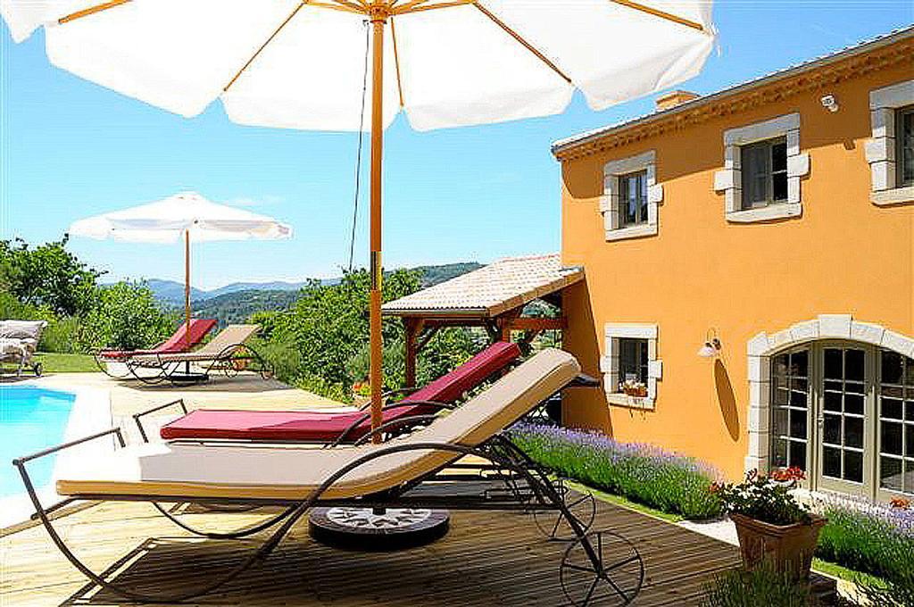 La Bastide De Fontaille Bed and Breakfast Saint-Félicien Exteriör bild